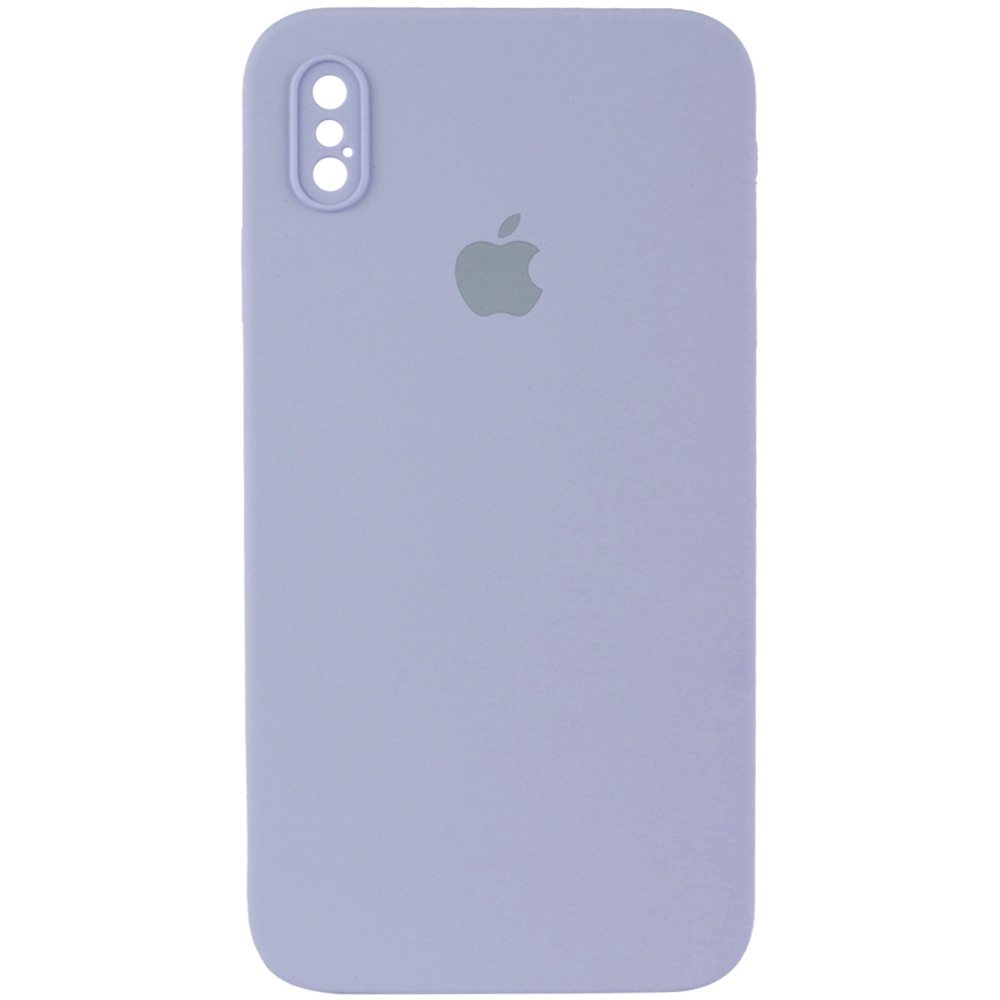 Silicone Case Square Full Camera Protective (AA) для iPhone XS Max (6.5") (Dasheen)-0